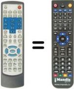 Telecomando equivalente Sunstech TH-MD450