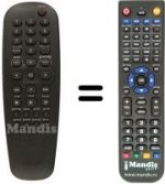Telecomando equivalente DVD-S520