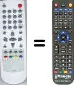 Telecomando equivalente Daewoo DTH 29