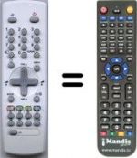Telecomando equivalente Daewoo DTY 28A8S