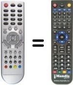 Telecomando equivalente NordMende N 325 LDF