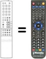 Telecomando equivalente FB 100