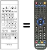 Telecomando equivalente 75 6404
