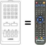 Telecomando equivalente FB 1B