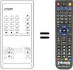 Telecomando equivalente FB 50 VCR