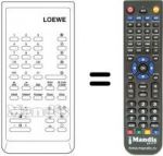 Telecomando equivalente FB 50 VCR / VT