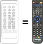 Telecomando equivalente LG CMT 9842