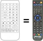 Telecomando equivalente FULL DIGITAL 6500 STEREO