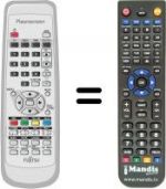 Telecomando equivalente Fujitsu P42 HTA51 ES
