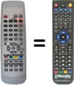 Telecomando equivalente Fujitsu P42 HTS40 GS