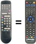 Telecomando equivalente Aristona GIORGIONE 21 PT 165 A