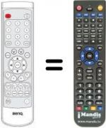 Telecomando equivalente Benq Q 150