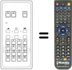 Telecomando equivalente UNIVERSUM 9299900