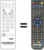 Telecomando equivalente NordMende GALAXY 36 XP