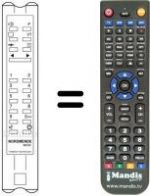 Telecomando equivalente IMC 60