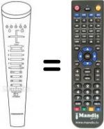 Telecomando equivalente IMC 702