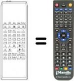 Telecomando equivalente IR 5492