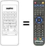 Telecomando equivalente 1AV0U10B00800