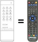 Telecomando equivalente 596035-0