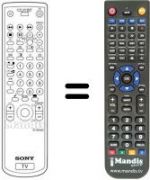 Telecomando equivalente Sony KV-29 FX60B / S