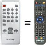 Telecomando equivalente Sansui LTV 1450