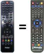 Telecomando equivalente Haier LET24T1000