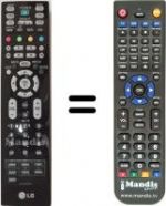 Telecomando equivalente LG 26 LB 76