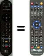 Telecomando equivalente AKB30377808