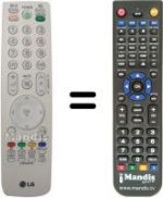 Telecomando equivalente LG 19 LU 5000