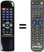 Telecomando equivalente LT 6300 PLUS MK II