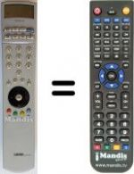 Telecomando equivalente Loewe CREDO 7570 ZP
