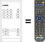 Telecomando equivalente FB 35