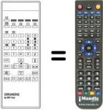 Telecomando equivalente Grundig M 70-681