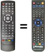 Telecomando equivalente BRAVO MAGIC 2 IN 1