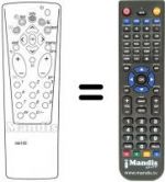 Telecomando equivalente Hifivox 36130 RI