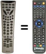 Telecomando equivalente NordMende MD 7330 TJ