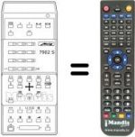 Telecomando equivalente MECATRON 7902 S