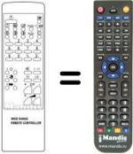 Telecomando equivalente MG 2571