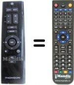 Telecomando equivalente Hifivox MIC 100