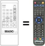 Telecomando equivalente MV 213