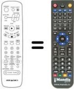 Telecomando equivalente MV 214