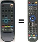Telecomando equivalente RM 07901