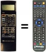 Telecomando equivalente NS-7000