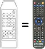 Telecomando equivalente OTM 7110 F
