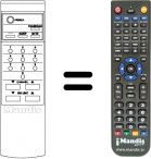 Telecomando equivalente RC-56 MONO