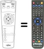 Telecomando equivalente Fujitsu PDS 4222