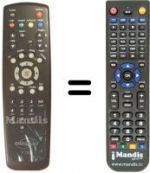 Telecomando equivalente P 2000