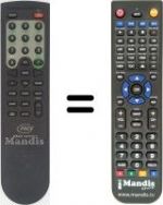 Telecomando equivalente MSS SERIES