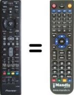 Telecomando equivalente Pioneer XV-BD 918 FSW