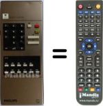 Telecomando equivalente 4822 218 20306